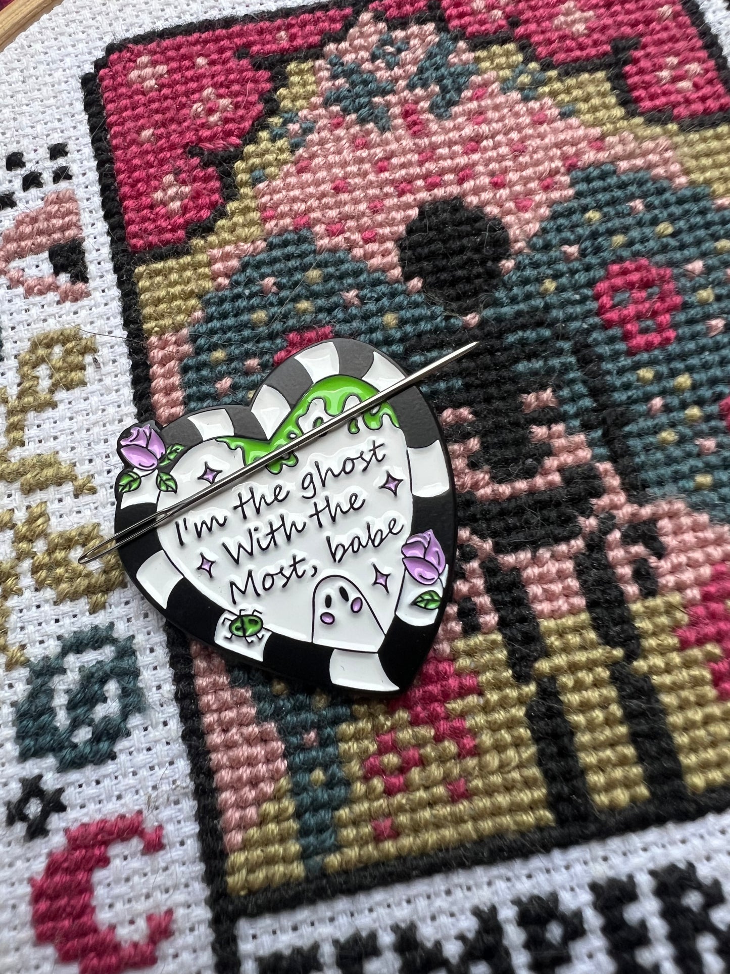 Ghost with the Most magnetic needle minder