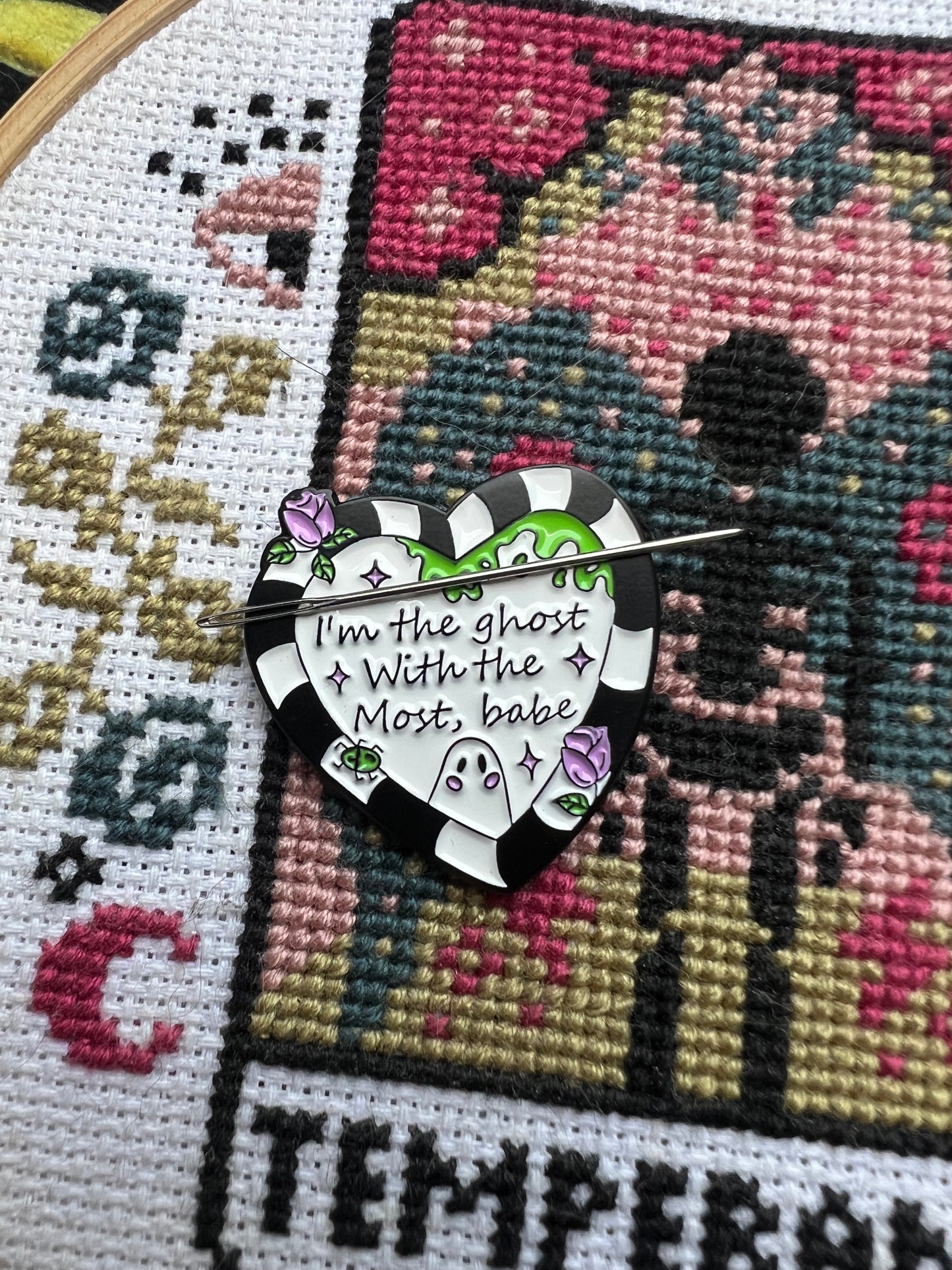 Ghost with the Most magnetic needle minder