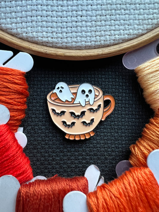 Ghosts in a Cup magnetic needle minder