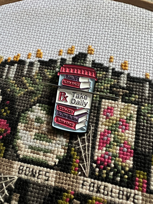 Book Meds magnetic needle minder